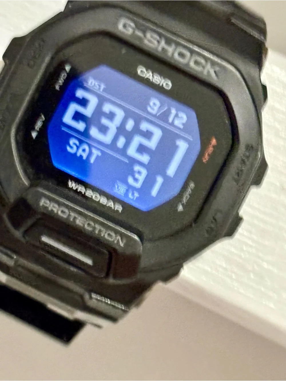 CASIO G-SHOCK Quartz Black Watch 3506/GBD-200/GB9199